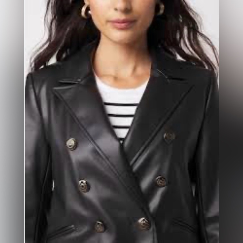 WHBM Waxed Textile Jacket